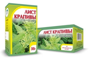 КРАПИВА, лист