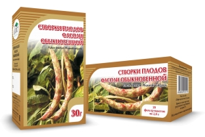 ФАСОЛЬ обыкновенная, створки плодов