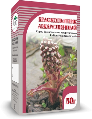 Белокопытник, корни