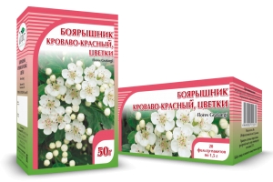 БОЯРЫШНИК кроваво-красный, цветки