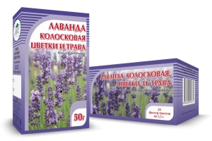 ЛАВАНДА, цветки и трава