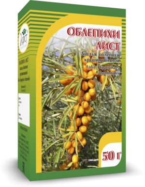 ОБЛЕПИХА, лист
